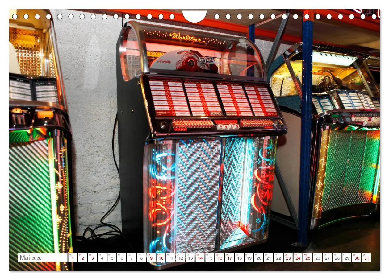 Bild: 9783457853757 | Wurlitzer und Co. (Wandkalender 2026 DIN A4 quer), CALVENDO...
