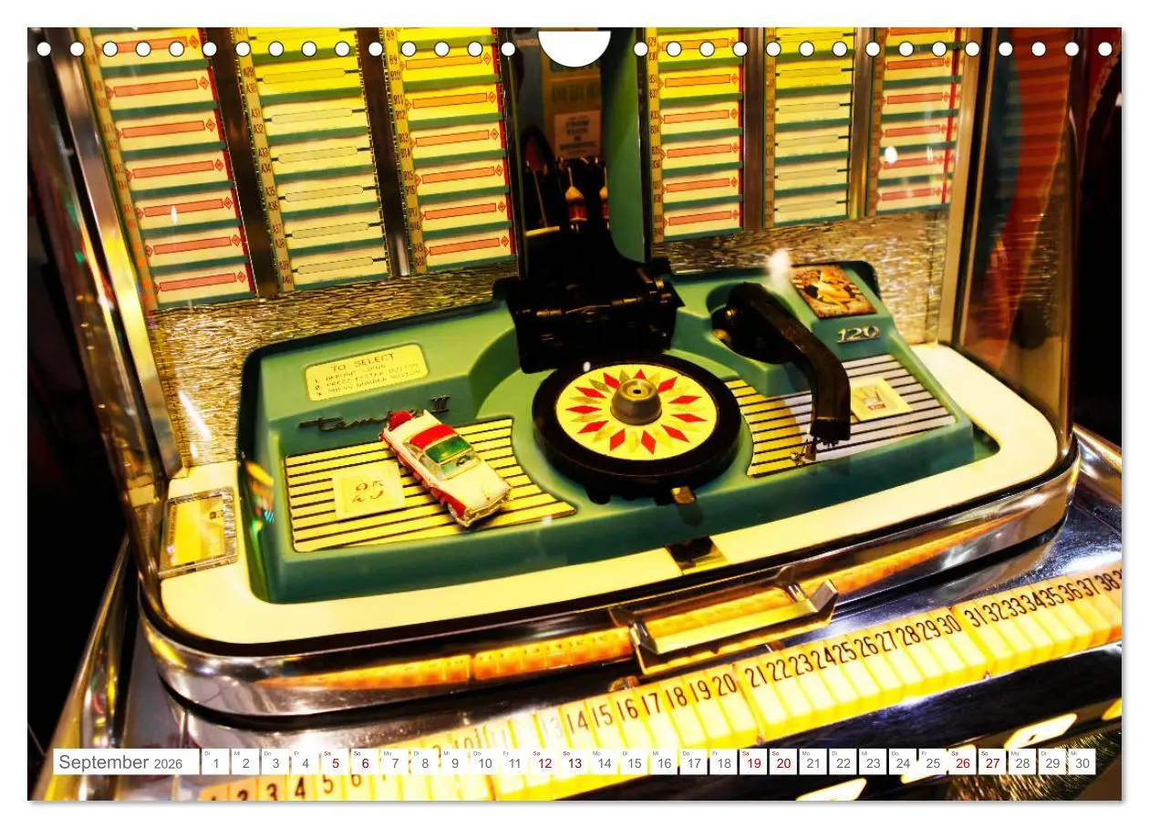Bild: 9783457853757 | Wurlitzer und Co. (Wandkalender 2026 DIN A4 quer), CALVENDO...