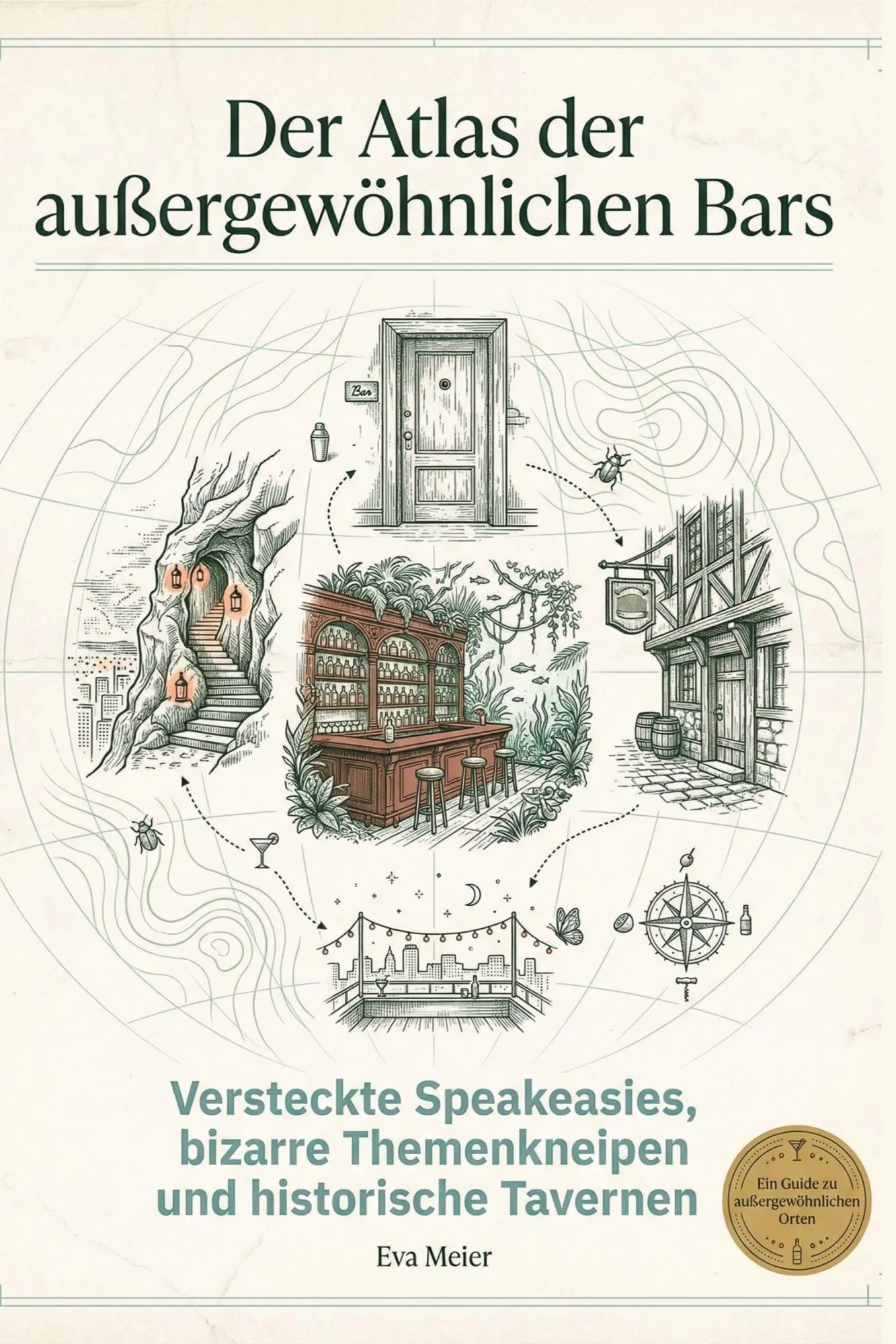 Cover: 9783695383757 | Der Atlas der außergewöhnlichen Bars | Eva Meier | Taschenbuch | 2025