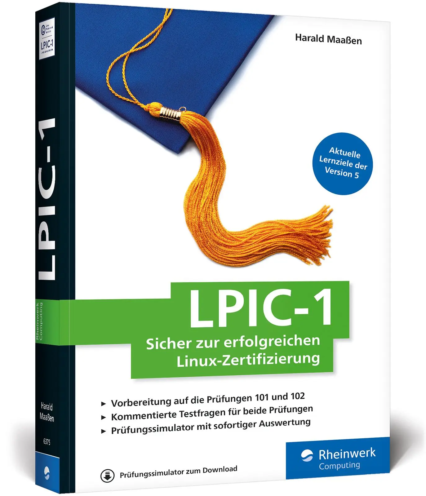 Cover: 9783836263757 | LPIC-1 | Harald Maaßen | Taschenbuch | Rheinwerk Computing | 548 S. Cover: 9783836263757 | LPIC-1 | Harald Maaßen | Taschenbuch | Rheinwerk Computing | 548 S.