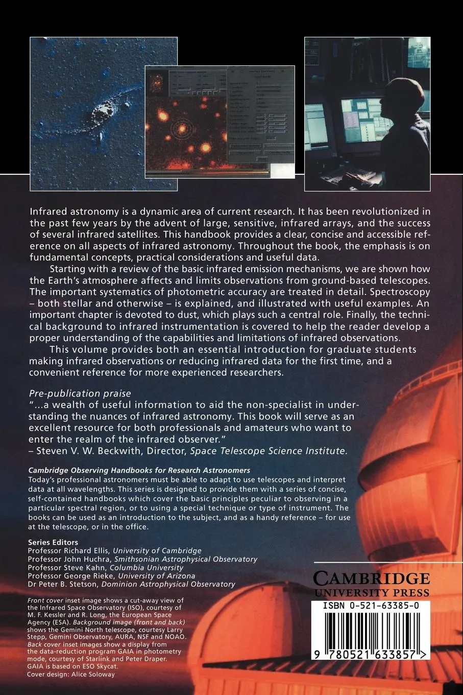 Rückseite: 9780521633857 | Handbook of Infrared Astronomy | I. S. Glass (u. a.) | Taschenbuch