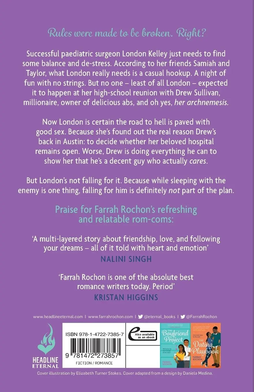 Rückseite: 9781472273857 | The Hookup Plan | An irresistible enemies-to-lovers rom-com | Rochon