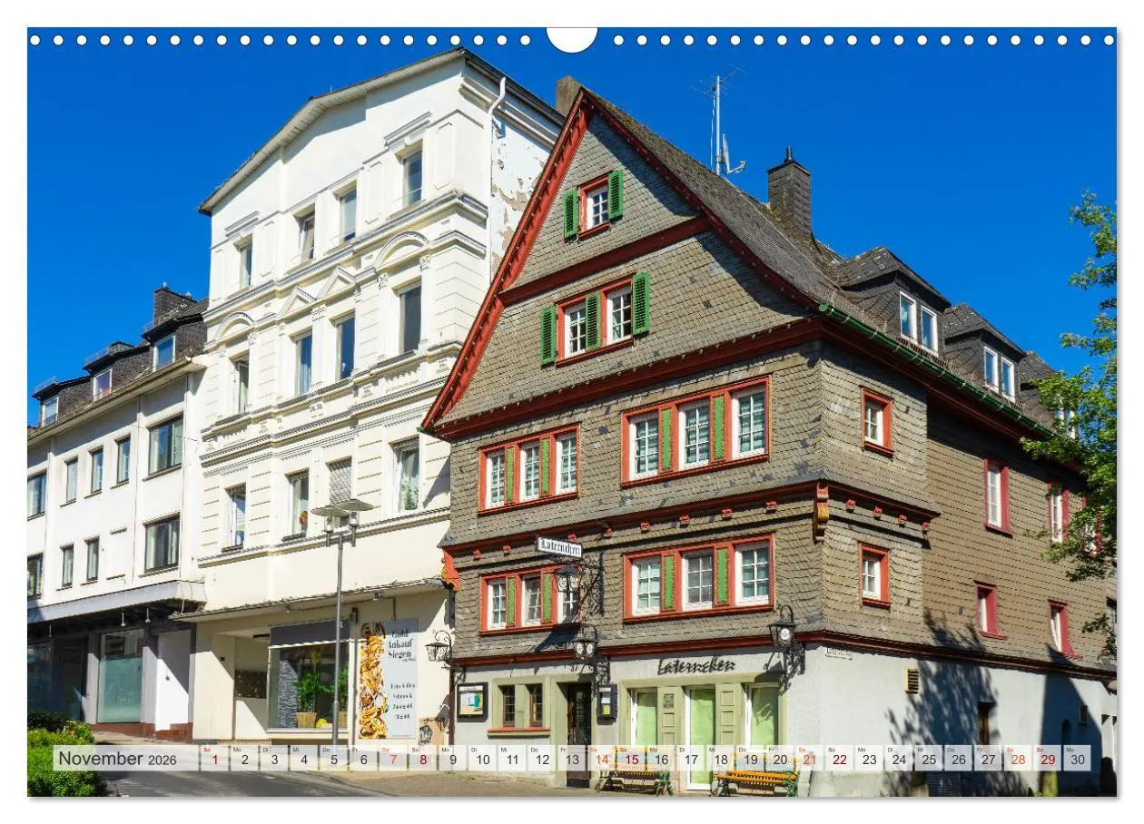 Bild: 9783457603857 | Stadt Siegen Impressionen (Wandkalender 2026 DIN A3 quer), CALVENDO...