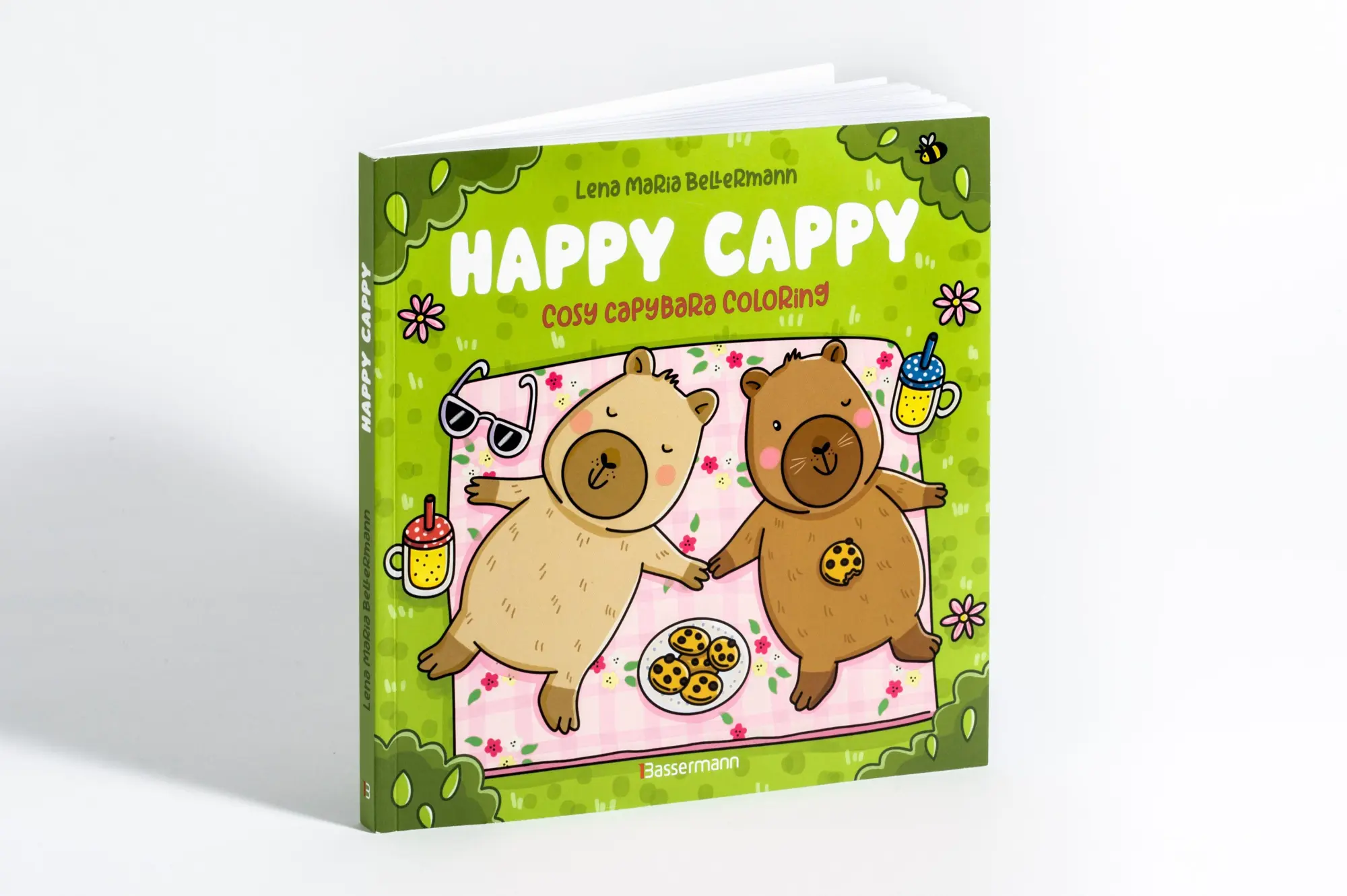 Bild: 9783809453857 | Happy Cappy - Cosy Capybara Coloring. Ein Ausmalbuch für jedes Alter