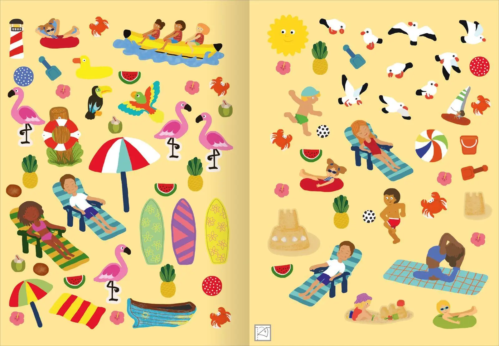 Bild: 9783845853857 | Erstes Stickern - Am Meer | Über 400 Sticker | Eleanor Sommer | Buch