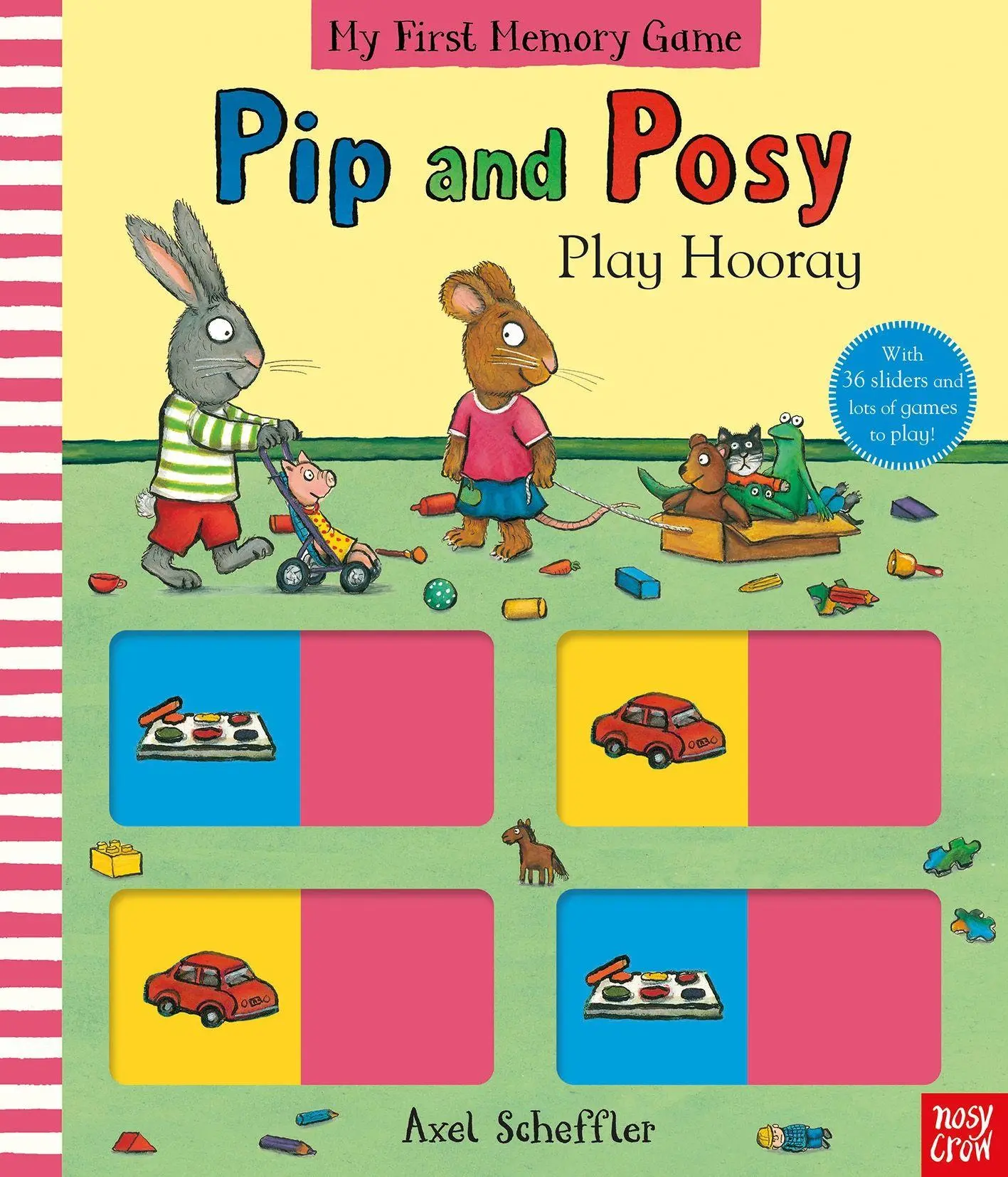 Cover: 9781805133957 | Pip and Posy: Play Hooray! (My First Memory Game) | Jennifer Renn