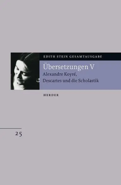 Cover: 9783451273957 | Edith Stein Gesamtausgabe / E: Übersetzungen. .5 | Edith Stein | Buch