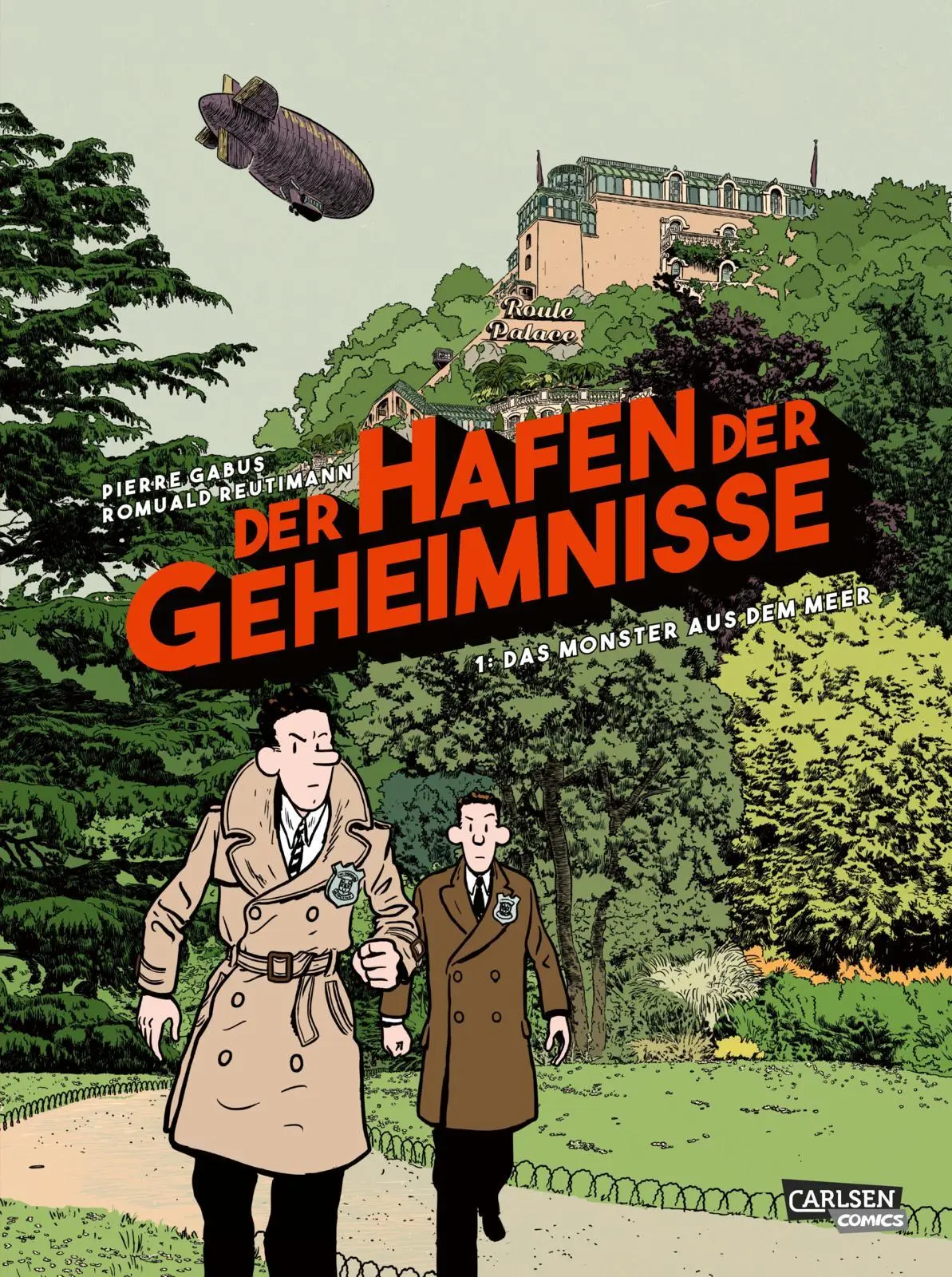 Cover: 9783551023957 | Der Hafen der Geheimnisse 1: Das Monster aus dem Meer | Pierre Gabus