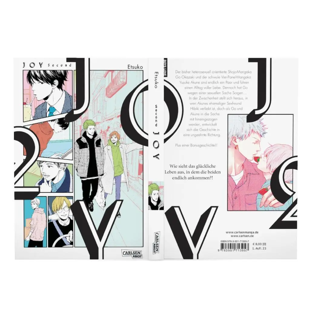 Bild: 9783551713957 | Joy Second | Sequelmanga zum BL-Manga 'Joy'! | Etsuko | Taschenbuch