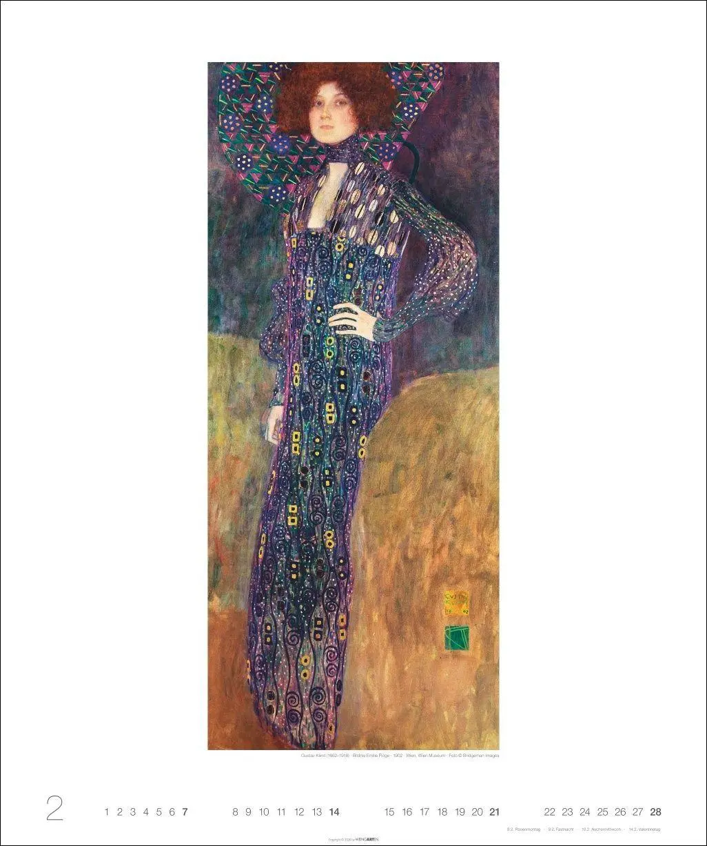 Bild: 9783839903957 | Gustav Klimt Edition Kalender 2027 | Gustav Klimt | Kalender | 14 S.