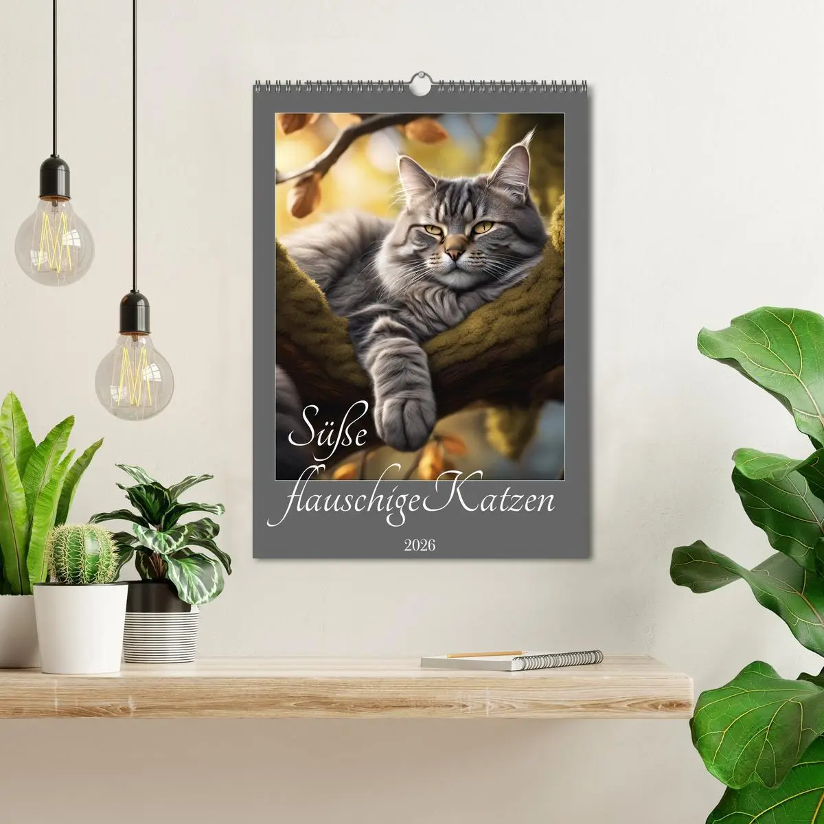 Bild: 9783516294057 | Süße flauschige Katzen (Wandkalender 2026 DIN A3 hoch), CALVENDO...
