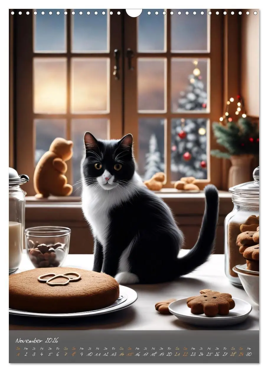 Bild: 9783516294057 | Süße flauschige Katzen (Wandkalender 2026 DIN A3 hoch), CALVENDO...