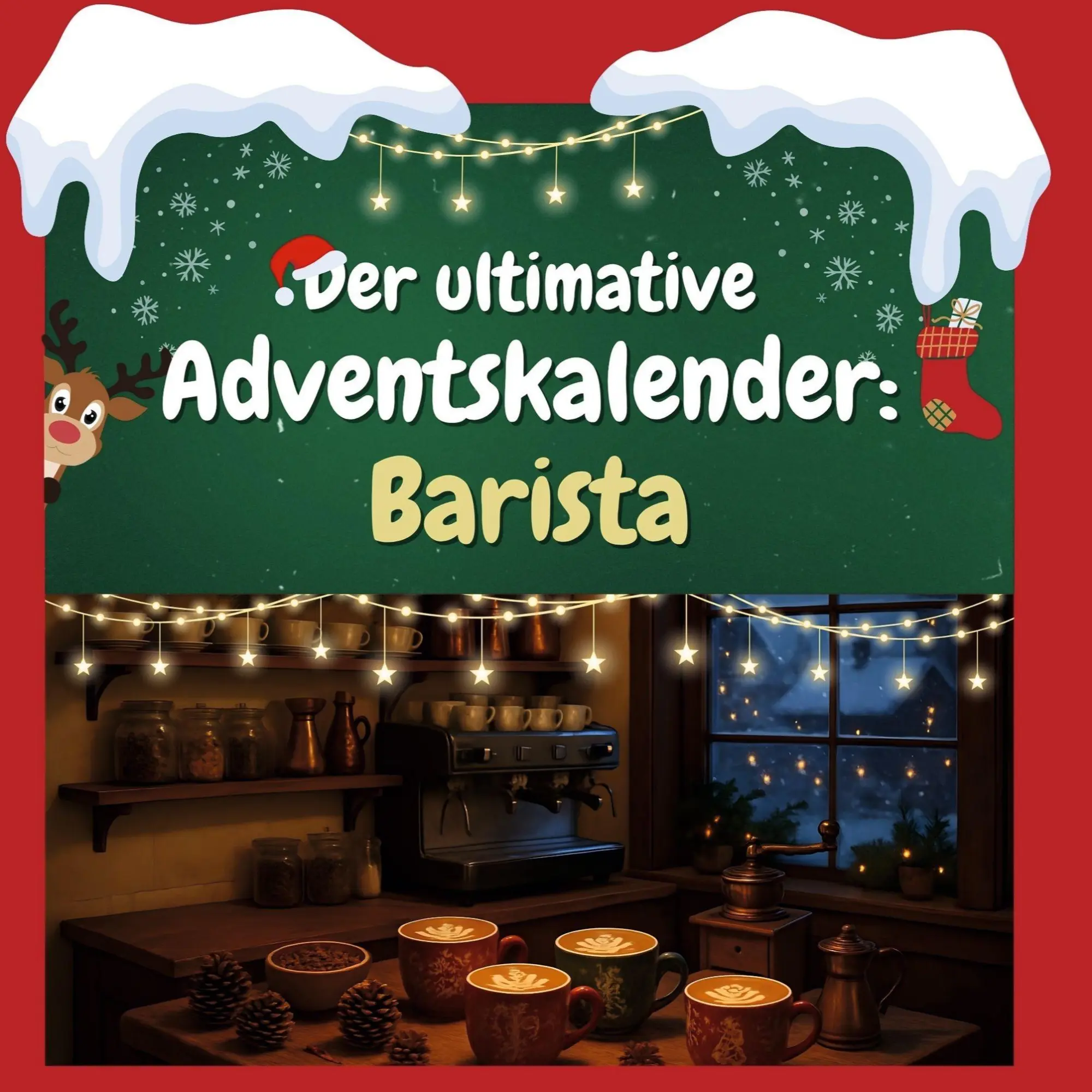 Cover: 9783695324057 | Der ultimative Adventskalender: Barista | Anton Herrmann | Taschenbuch