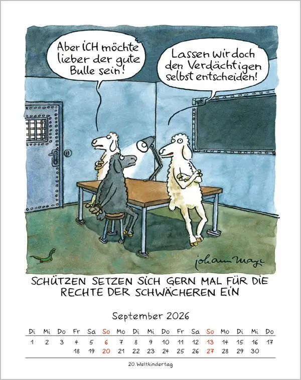 Bild: 9783731884057 | Schütze 2026 | Verlag Korsch | Kalender | Spiralbindung | 13 S. | 2026
