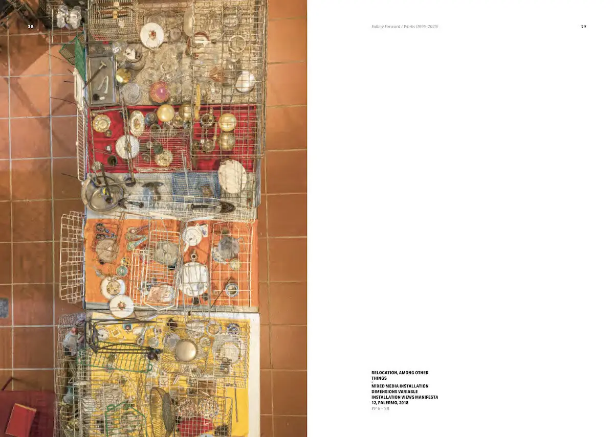 Bild: 9783775754057 | Khalil Rabah | Falling Forward / Works (1995-2025) | Anthony Downey