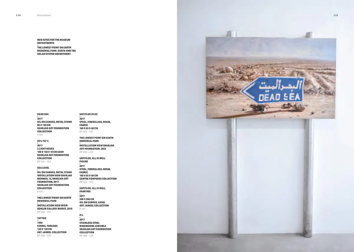 Bild: 9783775754057 | Khalil Rabah | Falling Forward / Works (1995-2025) | Anthony Downey