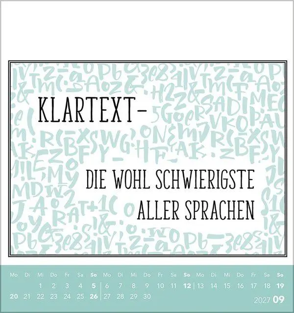 Bild: 9783819304057 | Visual Words Office 2027 | Verlag Korsch | Kalender | 13 S. | Deutsch
