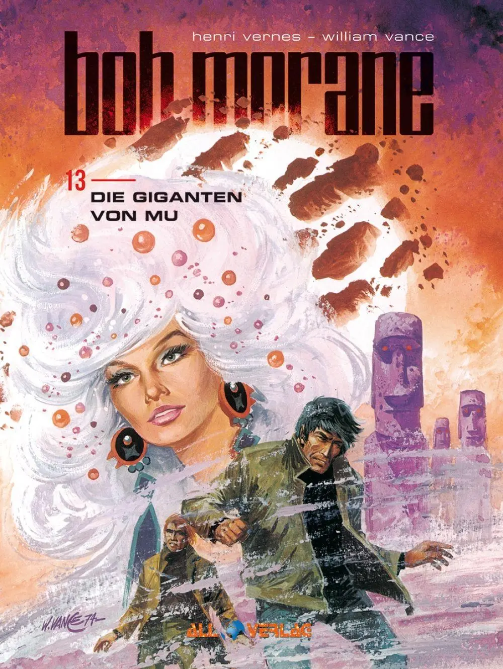 Cover: 9783968044057 | Bob Morane (All Verlag) 13 | Die Giganten von Mu | Vernes (u. a.)