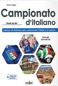 Cover: 9786185554057 | Campionato d'italiano + online resources. A2-B1 | Massimo Maggini