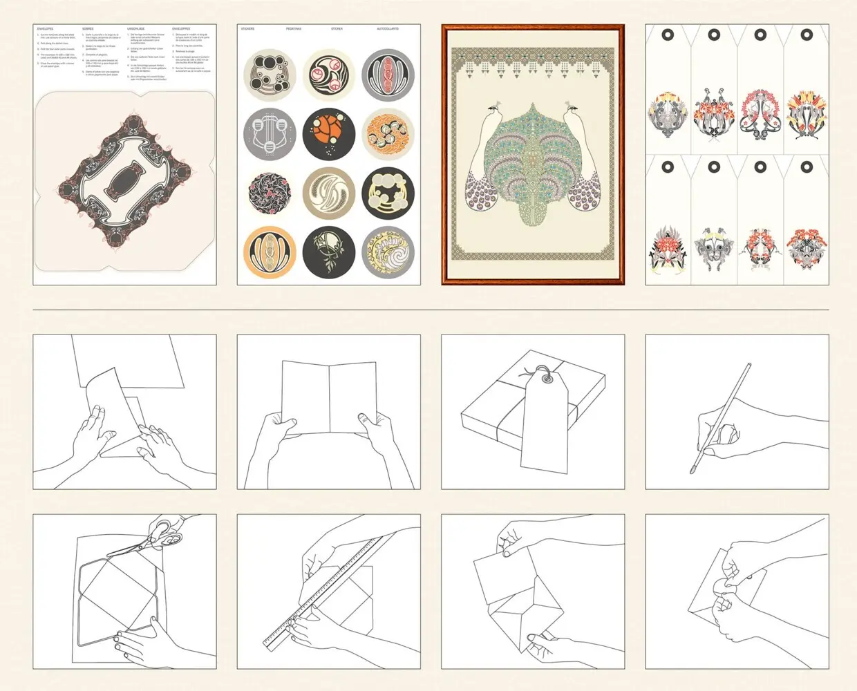Bild: 9789460094057 | Papercraft Book Art Nouveau | Pepin van Roojen | Taschenbuch | 100 S.