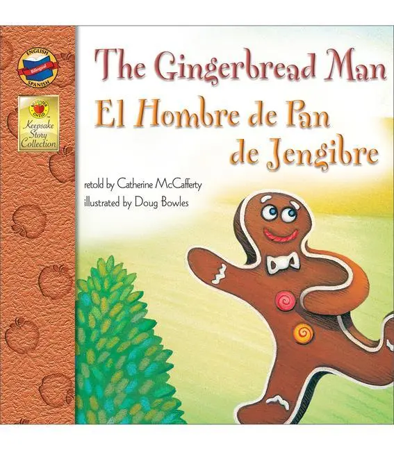 Cover: 9780769654157 | Gingerbread Man, Grades PK - 3: El Hombre de Pan de Jengibre...