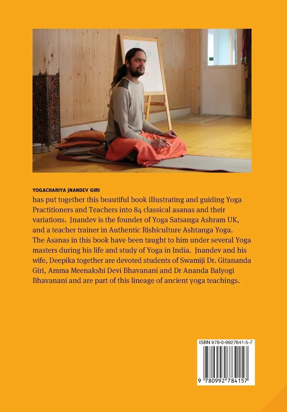 Rückseite: 9780992784157 | Classical Hatha Yoga | 84 Classical Asanas and their variations | Buch