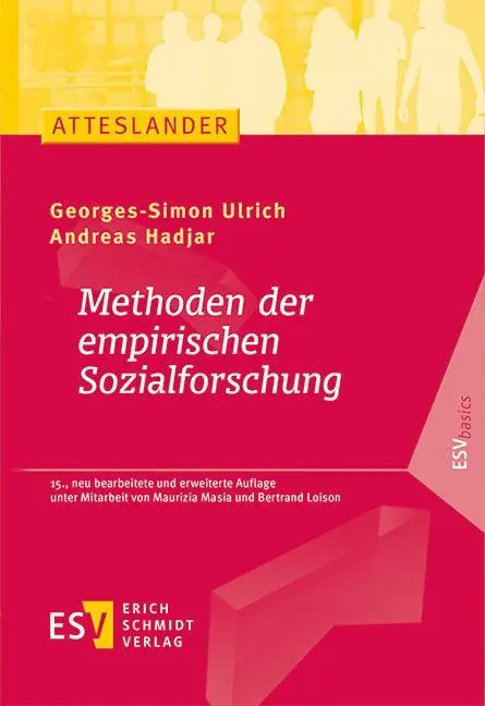 Methoden der empirischen Sozialforschung - Neuware