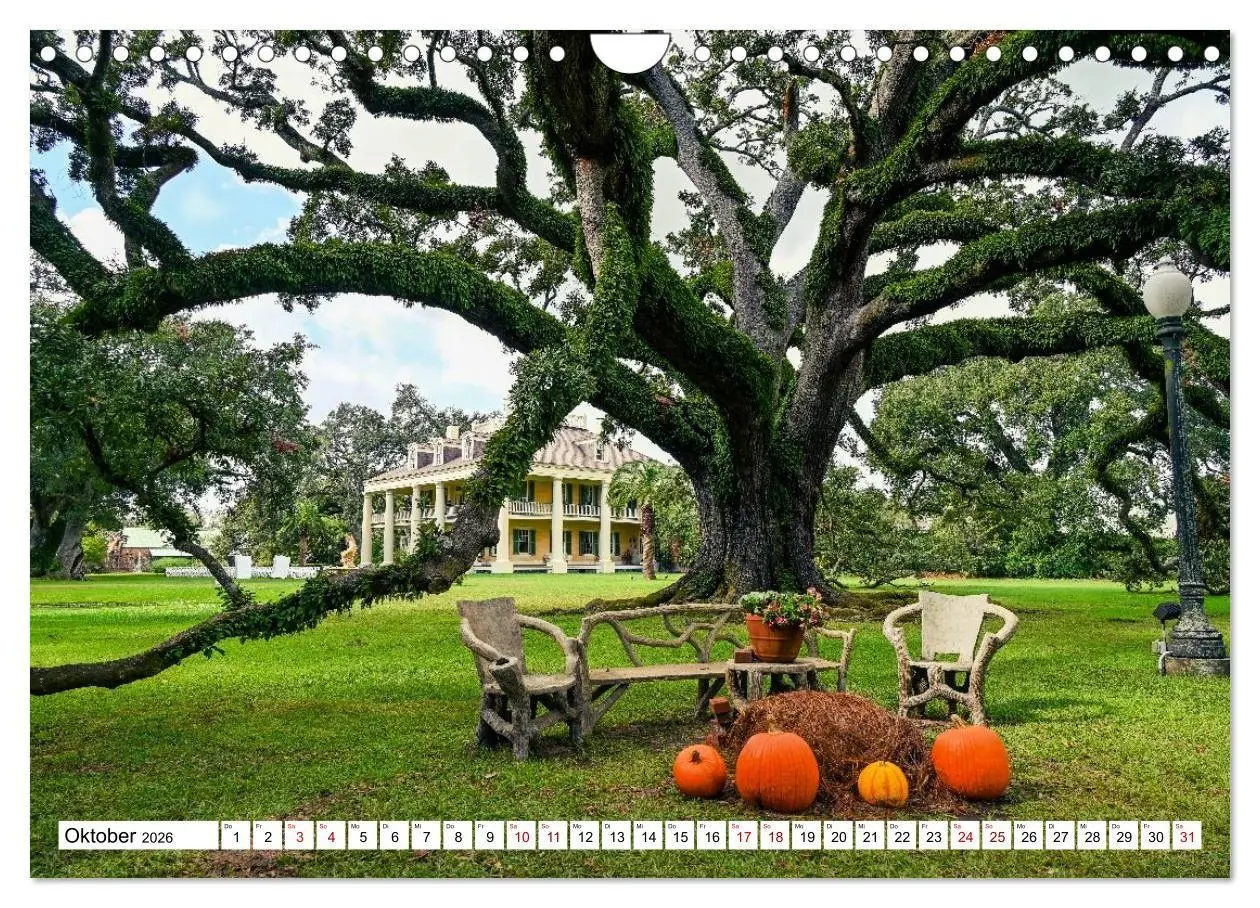 Bild: 9783516734157 | Louisiana - Sümpfe und Plantagenhäuser (Wandkalender 2026 DIN A4...