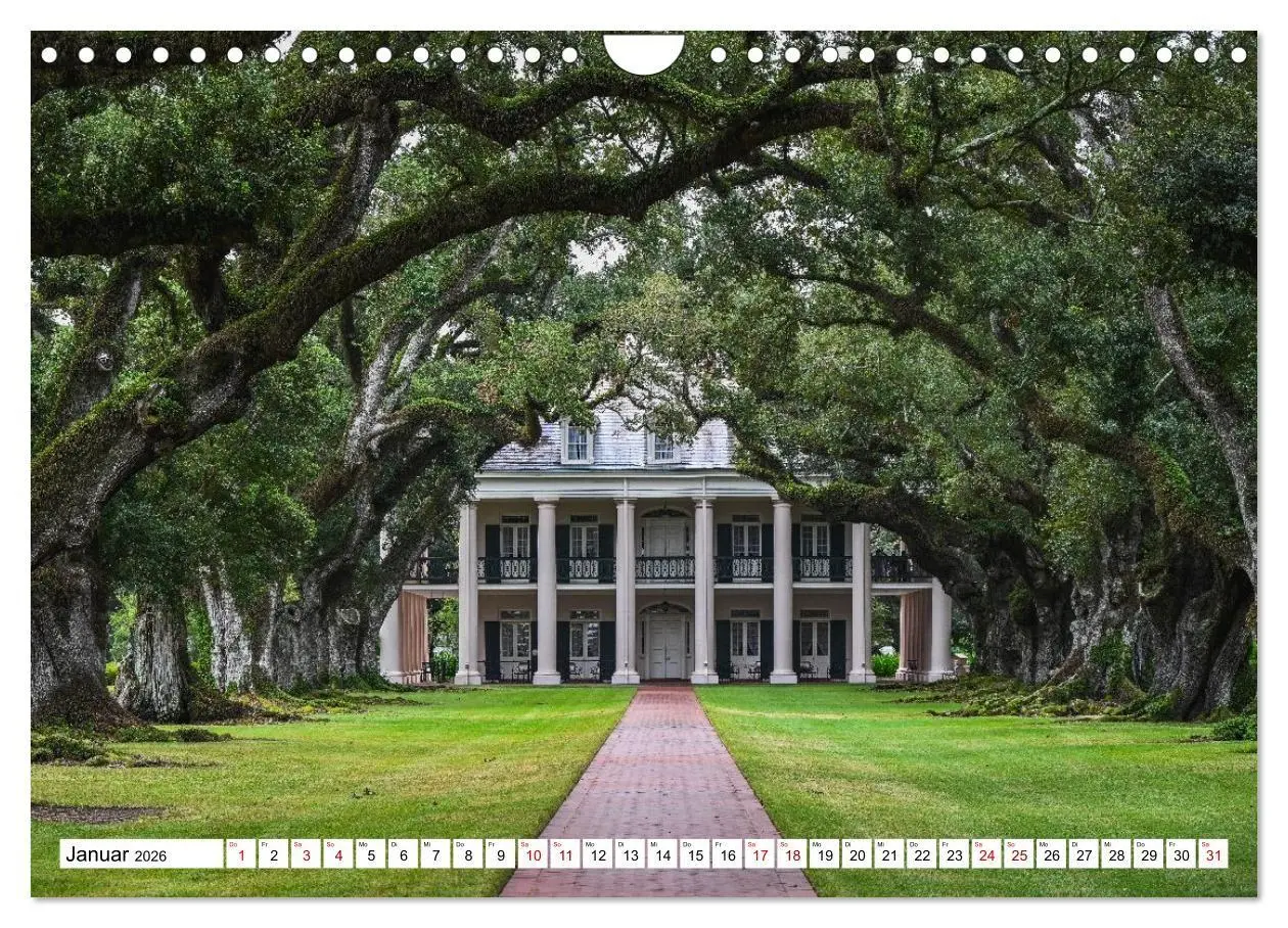 Bild: 9783516734157 | Louisiana - Sümpfe und Plantagenhäuser (Wandkalender 2026 DIN A4...