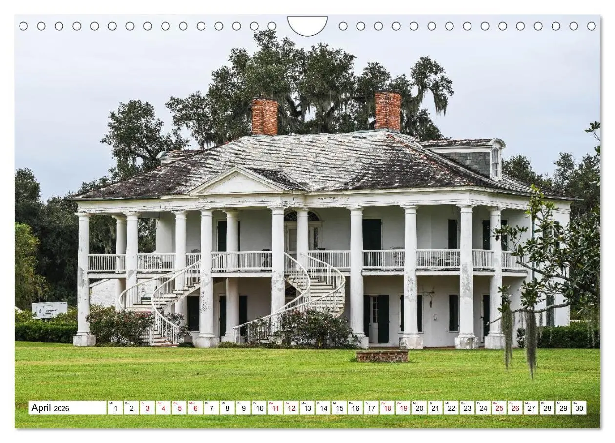 Bild: 9783516734157 | Louisiana - Sümpfe und Plantagenhäuser (Wandkalender 2026 DIN A4...