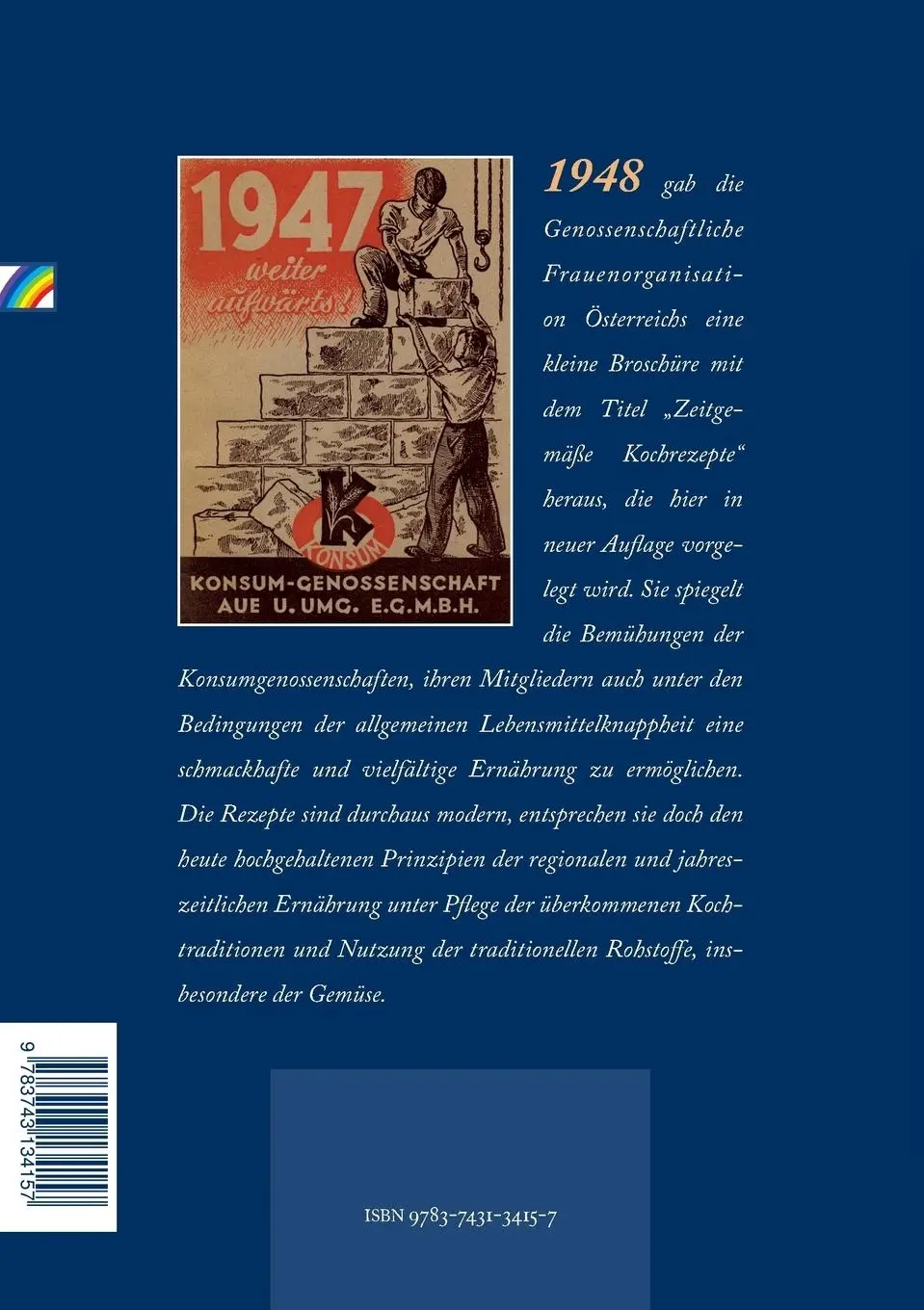 Rückseite: 9783743134157 | "Falsches Hirn" und "etwas Fett" | Konsumgenossenschaften (u. a.)
