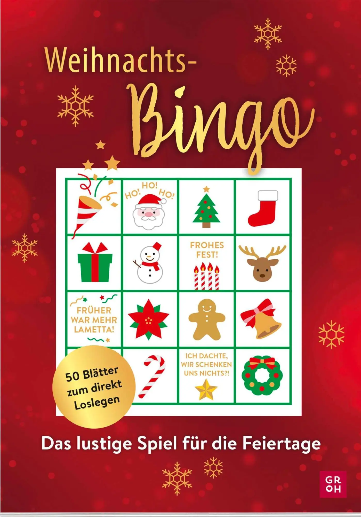Cover: 4036442014257 | Weihnachts-Bingo | Julia Buck | Spiel | Spiele für die Weihnachtszeit