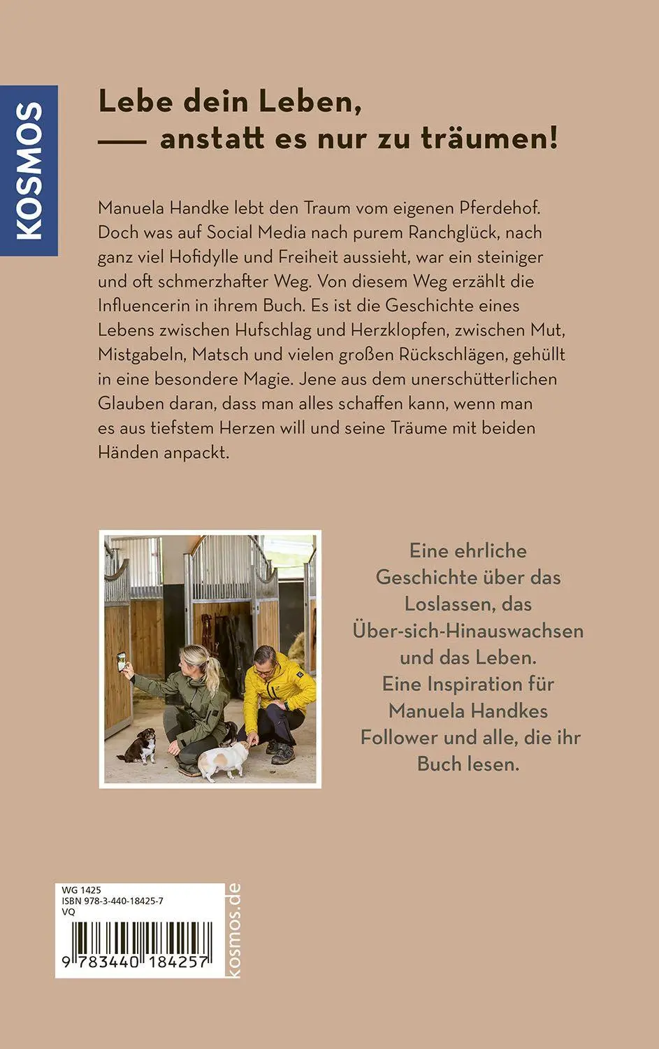 Bild: 9783440184257 | Never sell your saddle - or your dreams | Manuela Handke | Taschenbuch