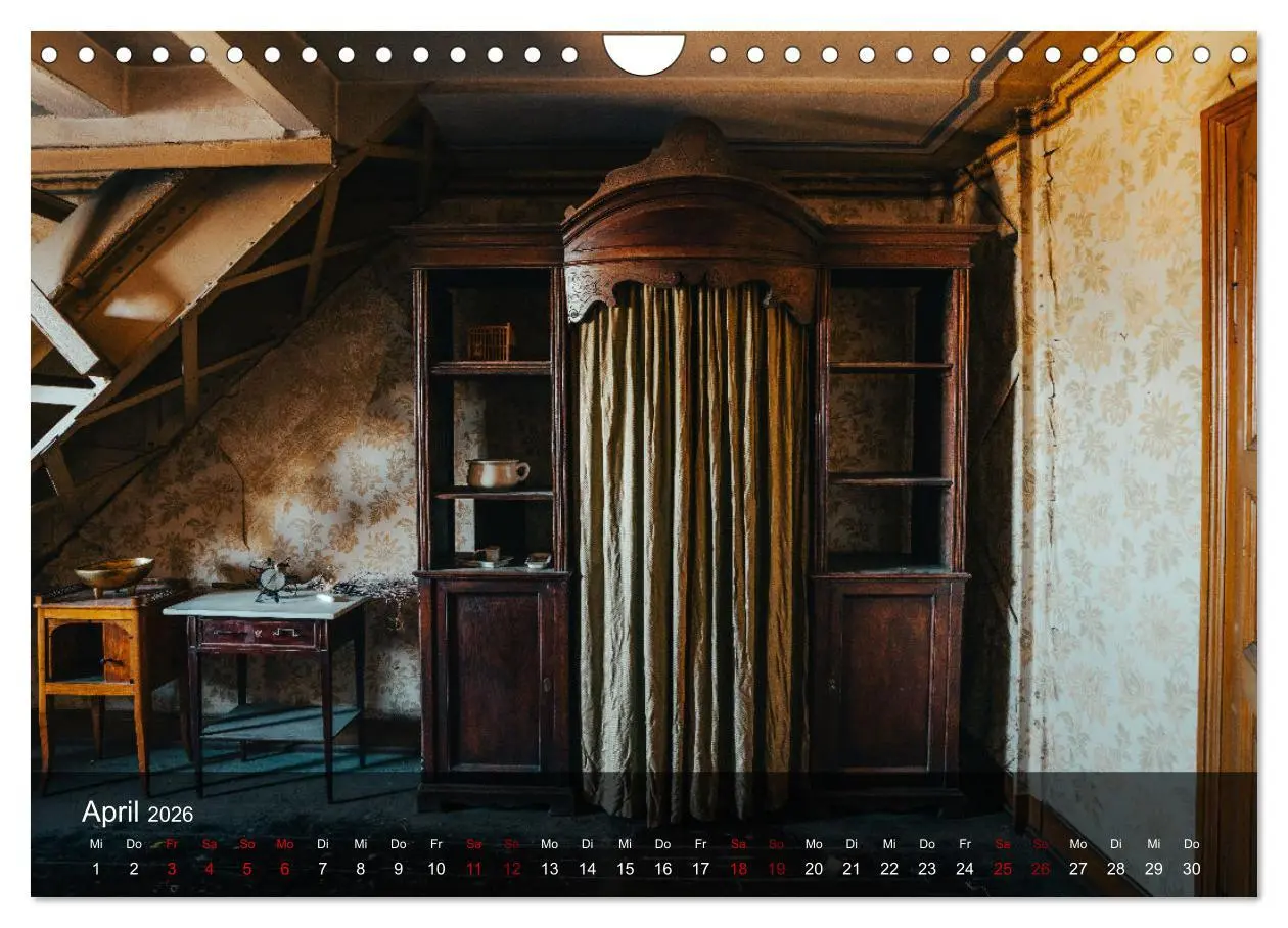 Bild: 9783457564257 | Geheimnisvolle Orte - Die etwas anderen Lost Places (Wandkalender...
