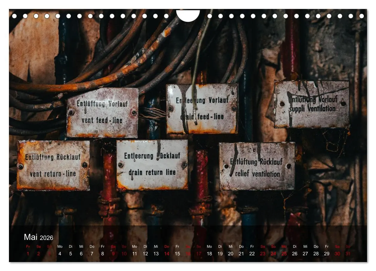 Bild: 9783457564257 | Geheimnisvolle Orte - Die etwas anderen Lost Places (Wandkalender...