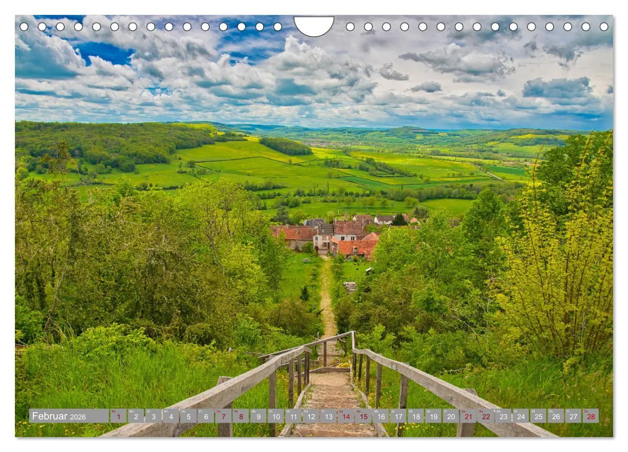 Bild: 9783457634257 | Zauberhaftes Burgund (Wandkalender 2026 DIN A4 quer), CALVENDO...