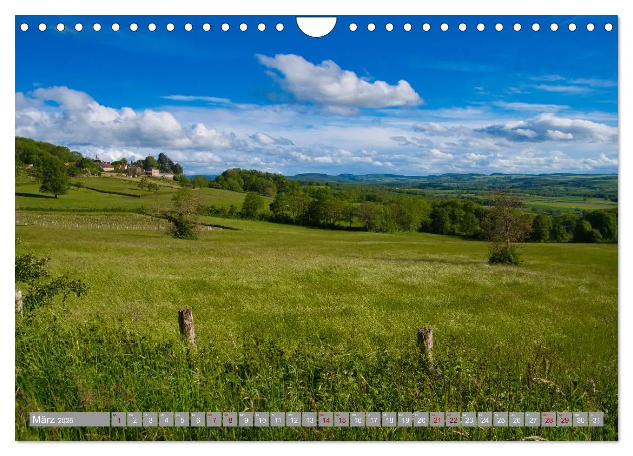 Bild: 9783457634257 | Zauberhaftes Burgund (Wandkalender 2026 DIN A4 quer), CALVENDO...