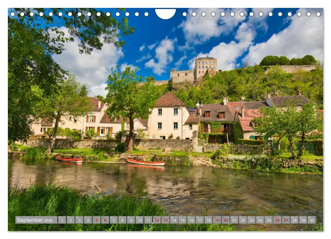 Bild: 9783457634257 | Zauberhaftes Burgund (Wandkalender 2026 DIN A4 quer), CALVENDO...