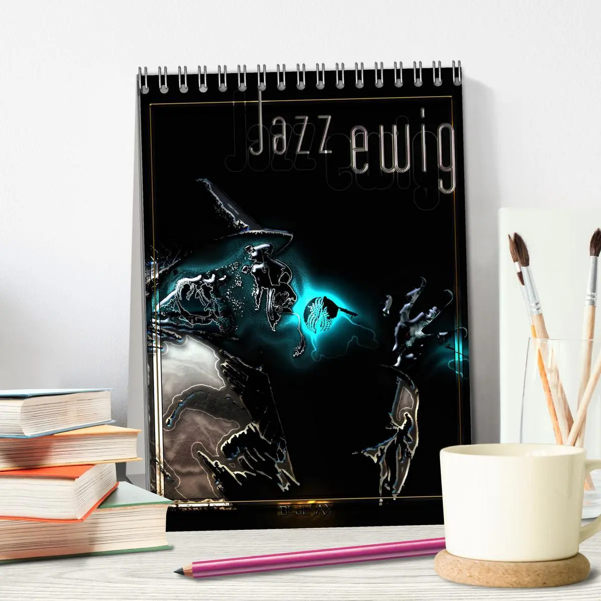Bild: 9783516414257 | Jazz Ewig (Tischkalender 2026 DIN A5 hoch), CALVENDO Monatskalender