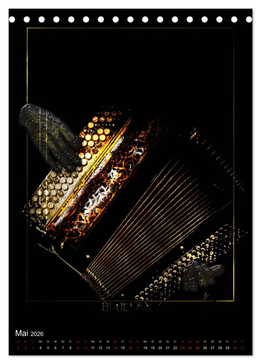 Bild: 9783516414257 | Jazz Ewig (Tischkalender 2026 DIN A5 hoch), CALVENDO Monatskalender