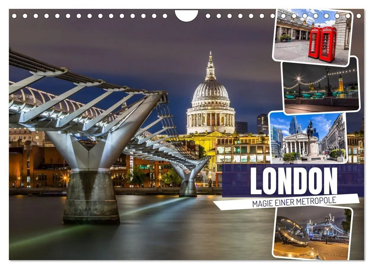 Cover: 9783516654257 | LONDON Magie einer Metropole (Wandkalender 2026 DIN A4 quer),...