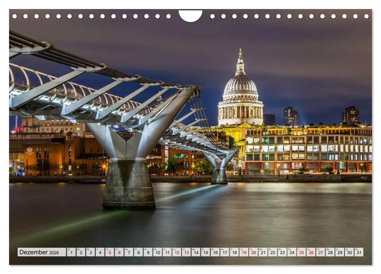 Bild: 9783516654257 | LONDON Magie einer Metropole (Wandkalender 2026 DIN A4 quer),...