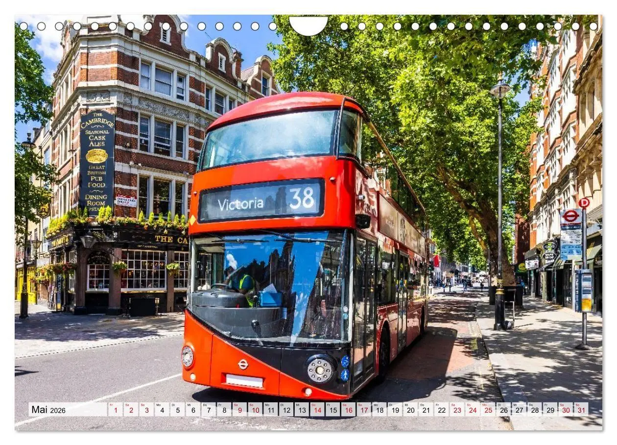 Bild: 9783516654257 | LONDON Magie einer Metropole (Wandkalender 2026 DIN A4 quer),...