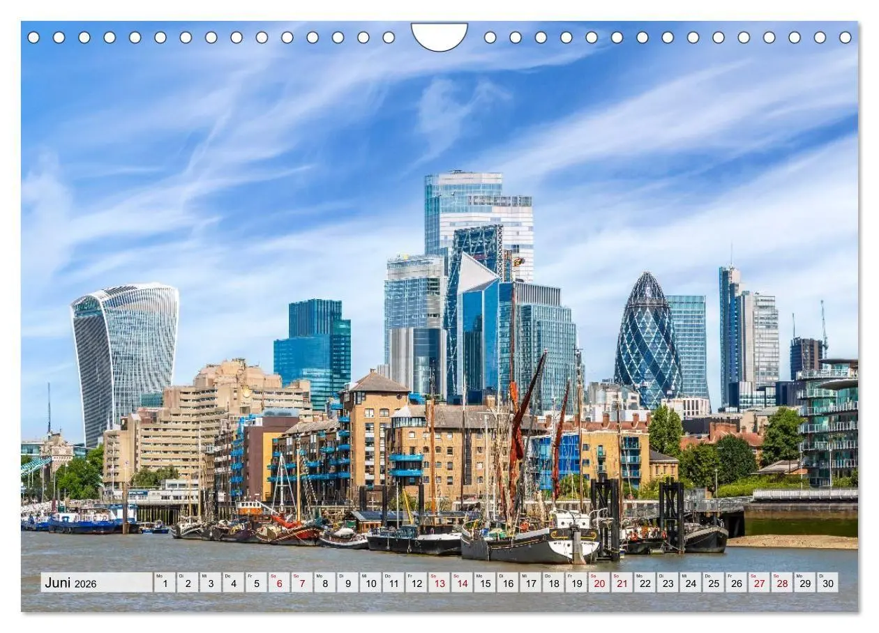 Bild: 9783516654257 | LONDON Magie einer Metropole (Wandkalender 2026 DIN A4 quer),...