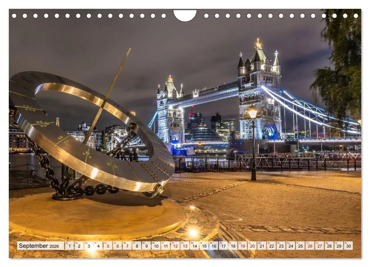 Bild: 9783516654257 | LONDON Magie einer Metropole (Wandkalender 2026 DIN A4 quer),...