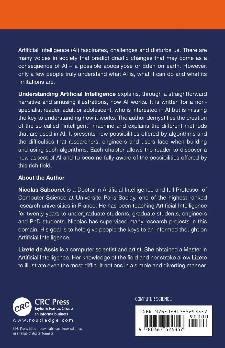 Rückseite: 9780367524357 | Understanding Artificial Intelligence | Nicolas Sabouret | Taschenbuch