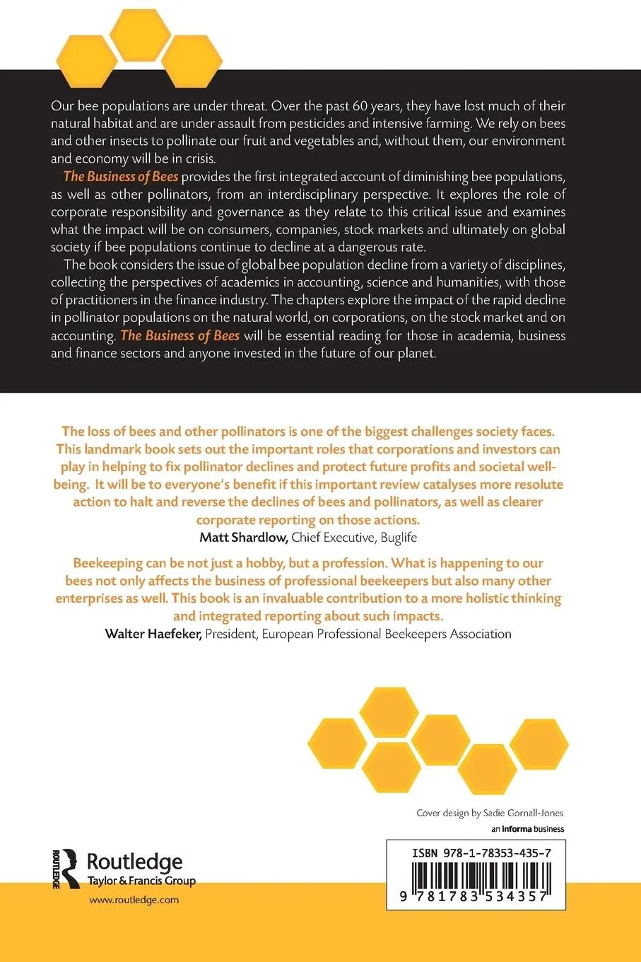 Rückseite: 9781783534357 | The Business of Bees | Jill Atkins (u. a.) | Taschenbuch | Englisch