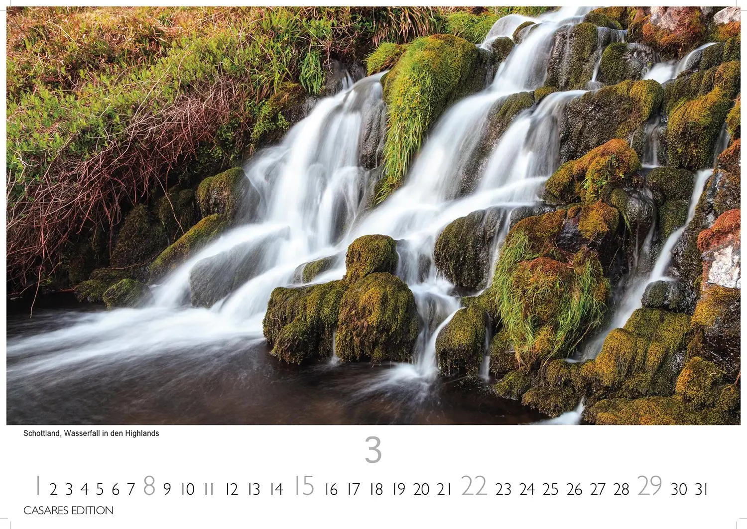 Bild: 9781835244357 | Wasserfälle 2026 S 24x35cm | Kalender | Deutsch | 2026
