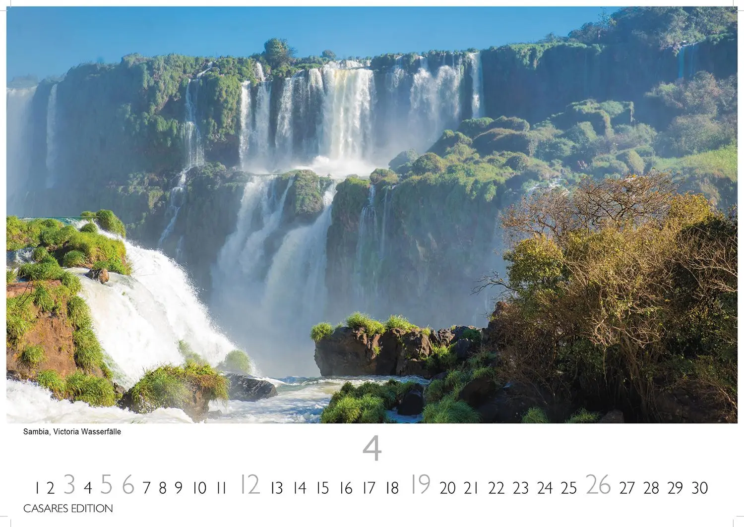 Bild: 9781835244357 | Wasserfälle 2026 S 24x35cm | Kalender | Deutsch | 2026