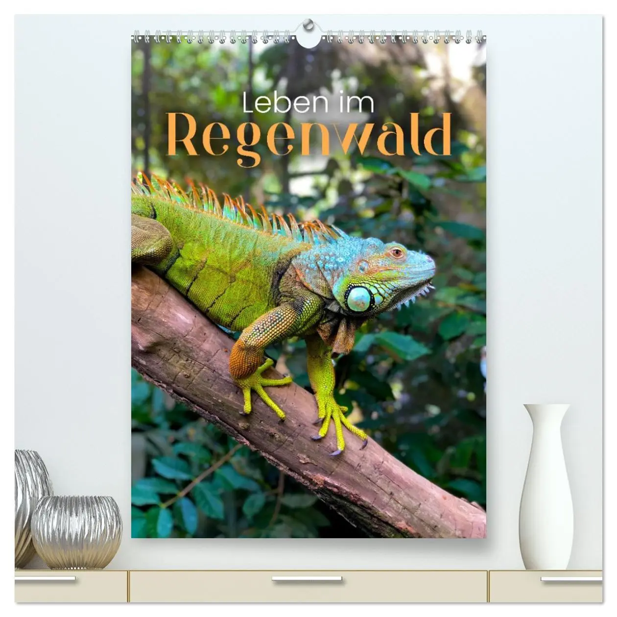 Cover: 9783516334357 | Leben im Regenwald (hochwertiger Premium Wandkalender 2026 DIN A2...